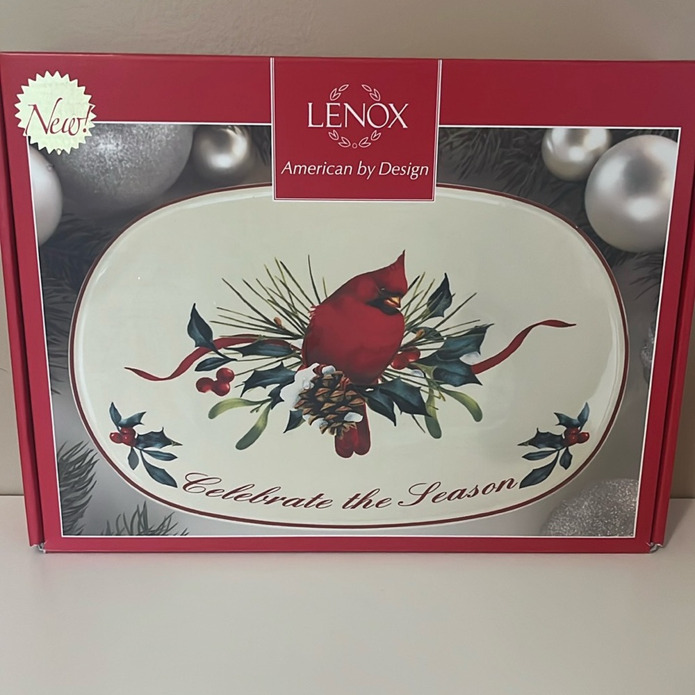 Lenox Winter Greetings Tray